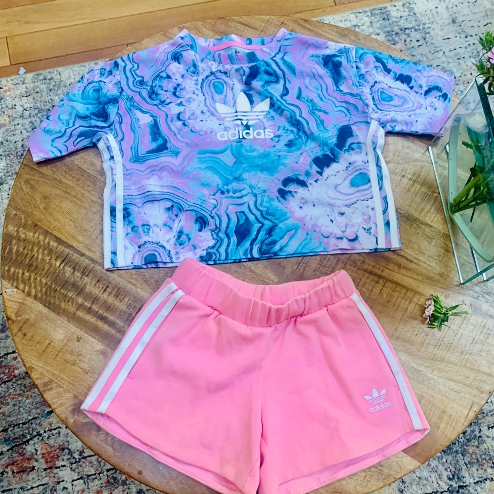 Adidas short set